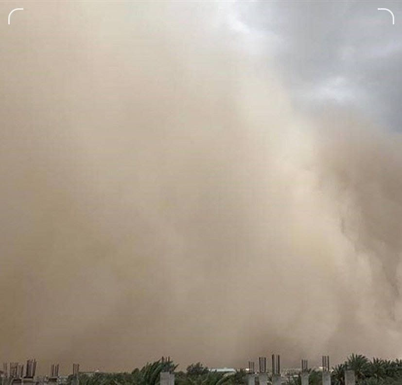 tempesta di sabbia iran