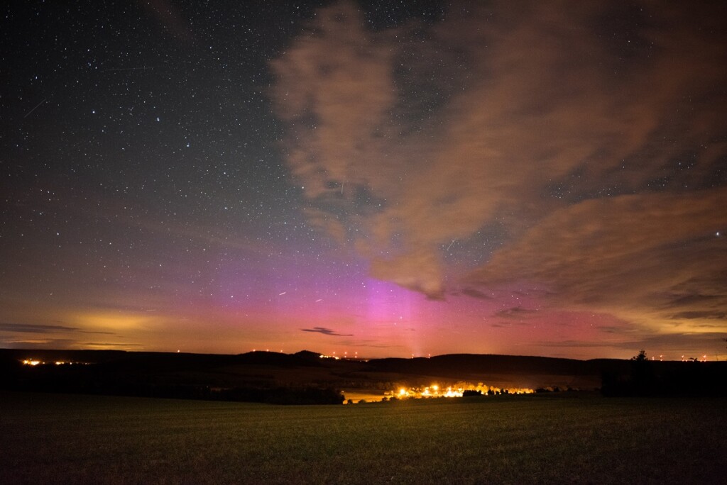 tempesta geomagnetica aurore francia