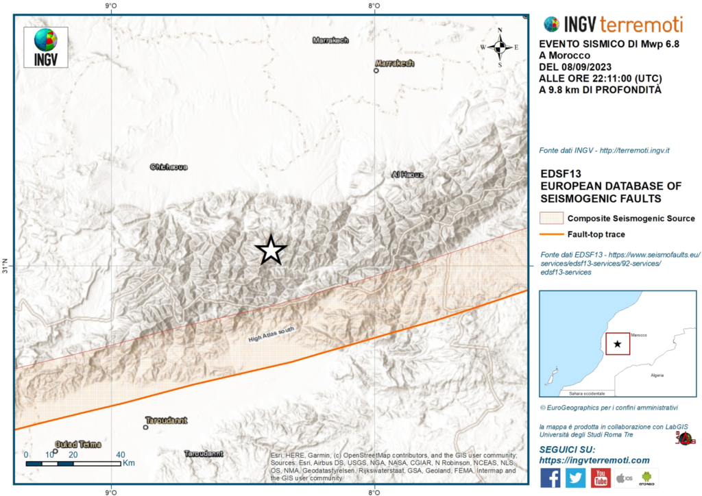 terremoto marocco