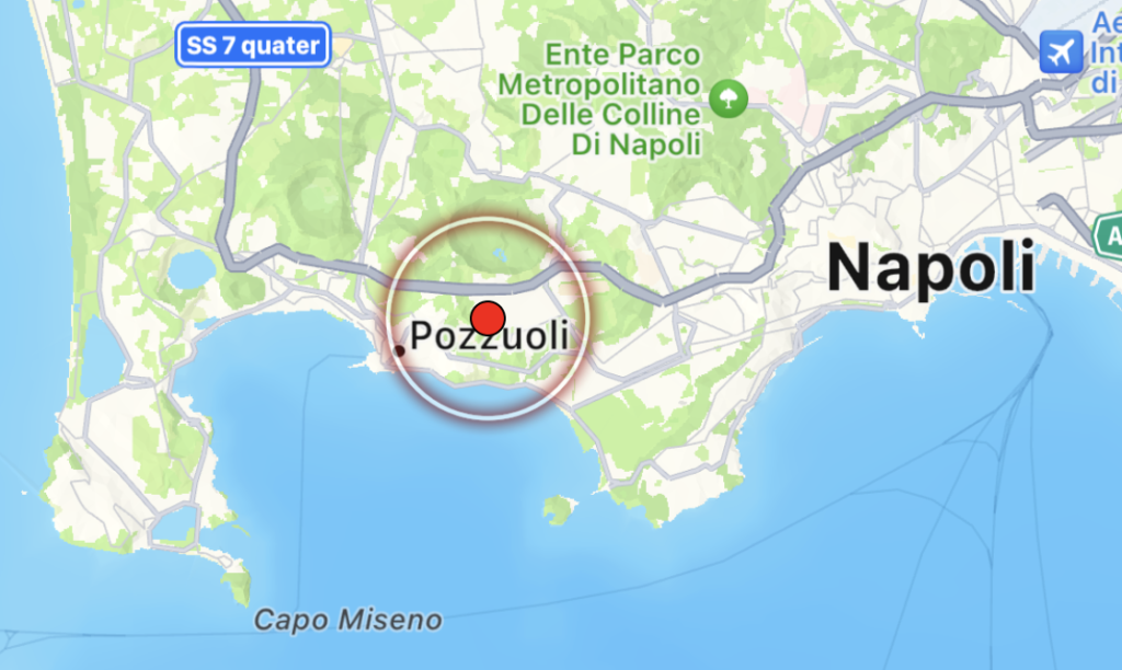 terremoto pozzuoli 7 settembre 2023