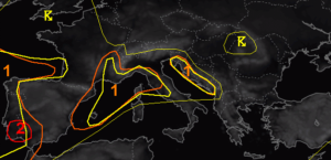 allerta meteo estofex 19 ottobre