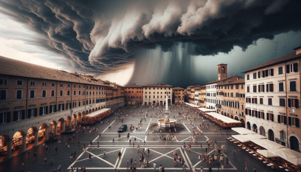 allerta meteo shelf cloud roma meteoweb