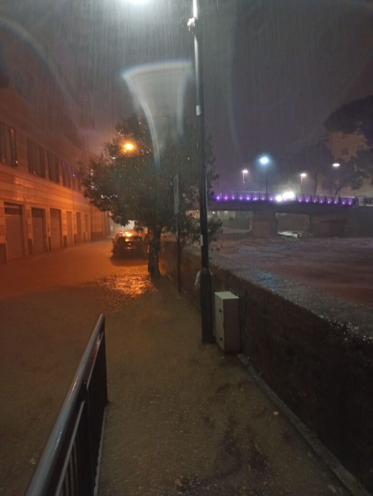 alluvione genova notte