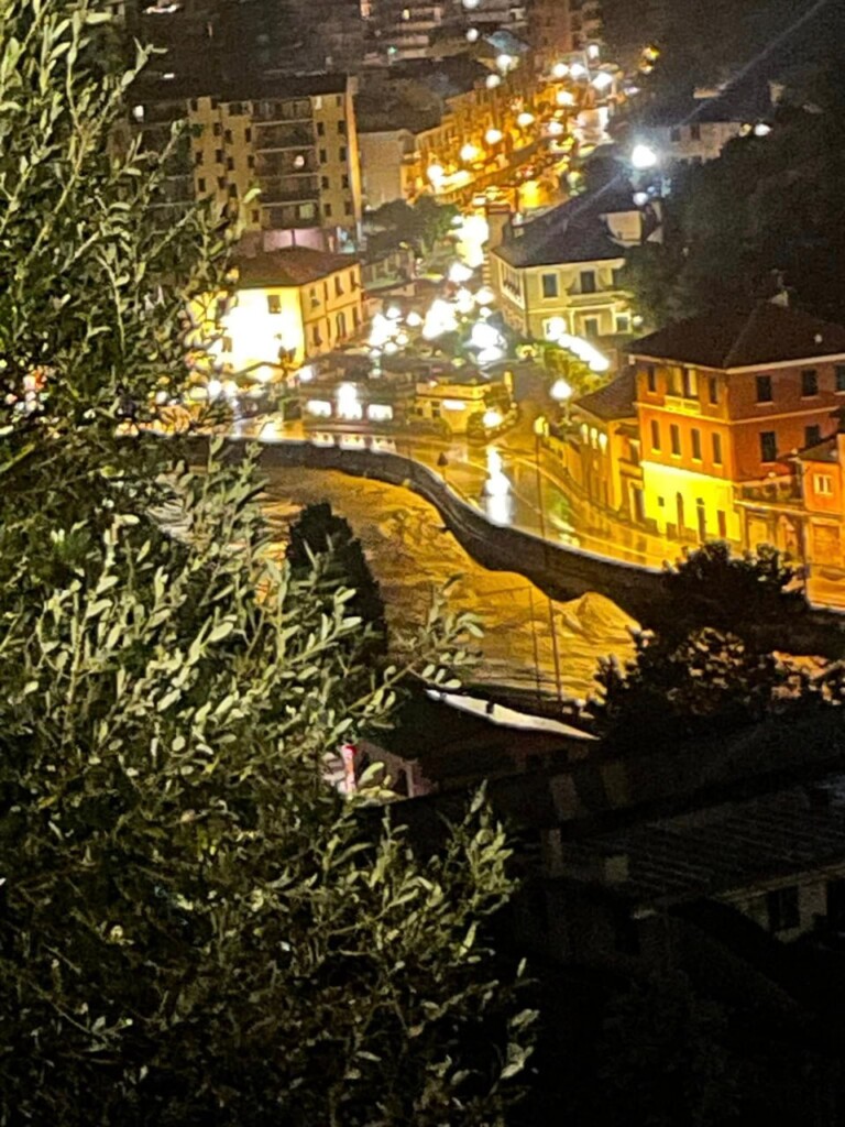 alluvione genova notte