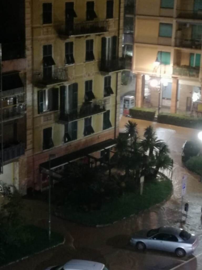 alluvione genova notte