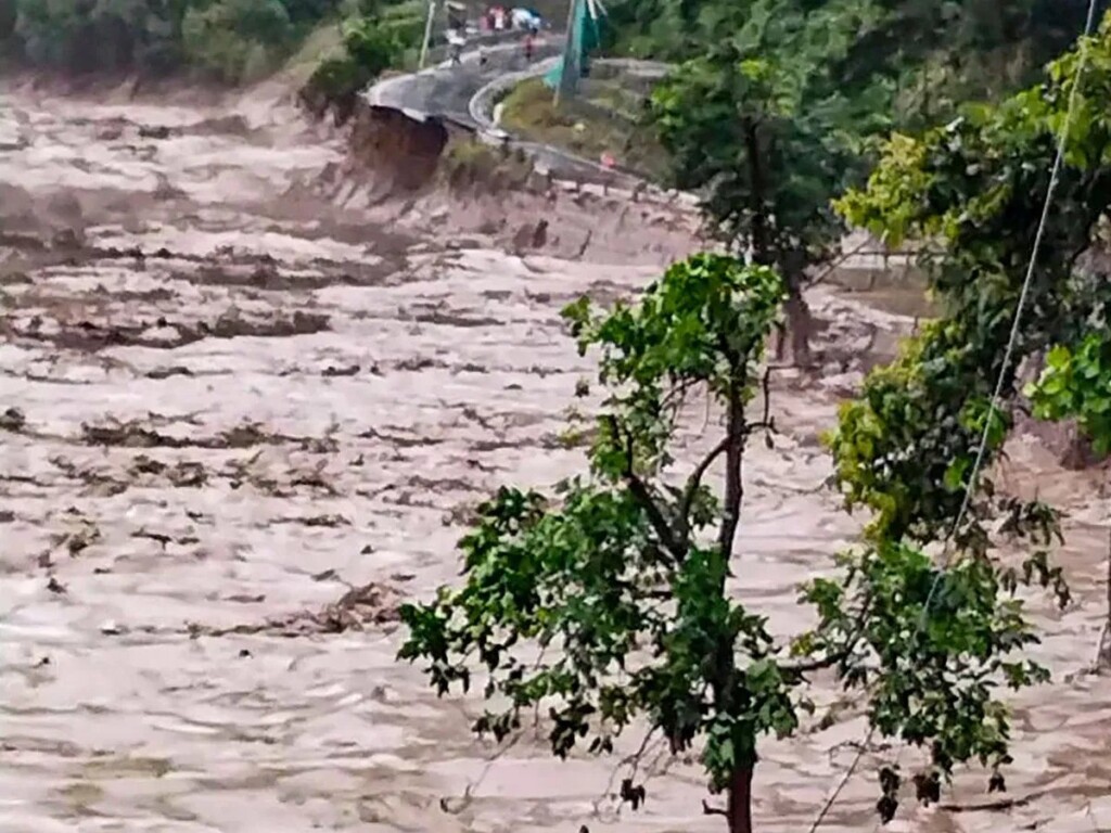 alluvioni india Sikkim