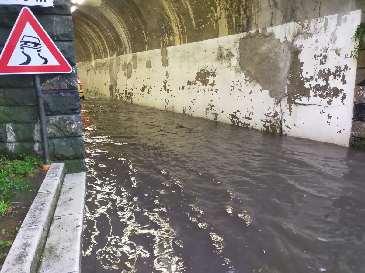 alta marea muggia sommersa