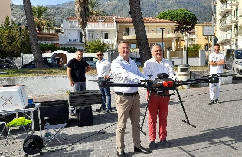 drone trasporto aereo sanità