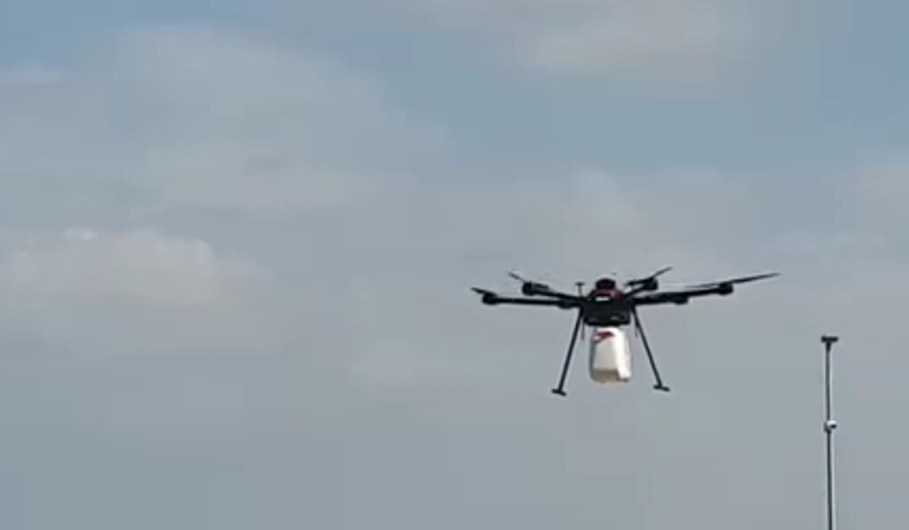 drone trasporto aereo sanità