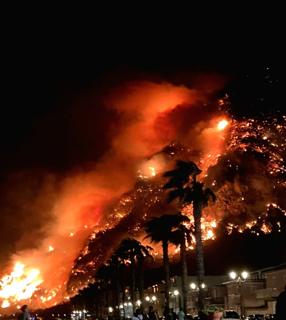 incendio bagnara calabra