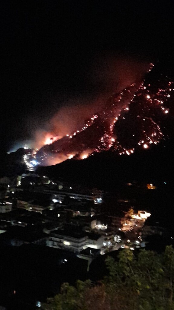 incendio bagnara calabra