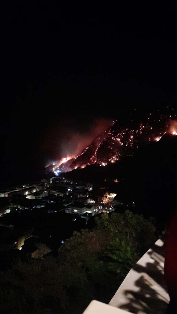 incendio bagnara calabra