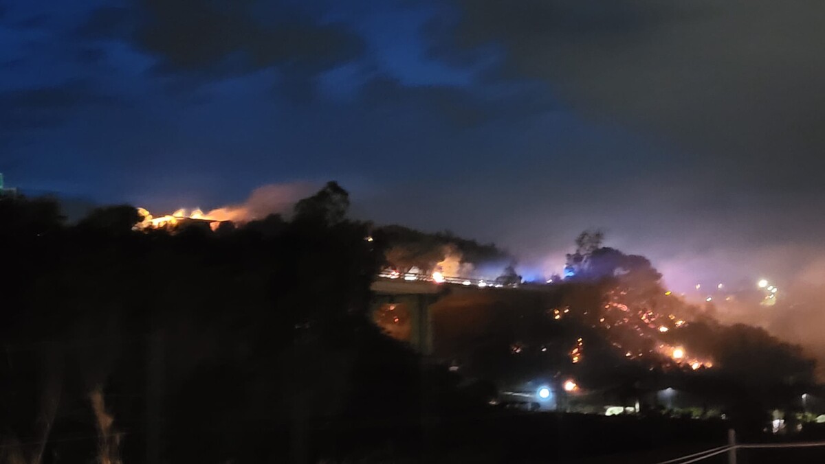 incendio casteldaccia sicilia