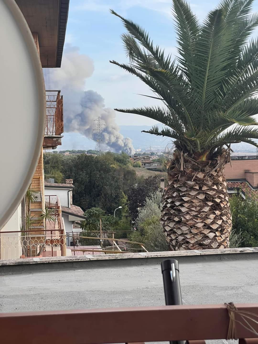 incendio guidonia