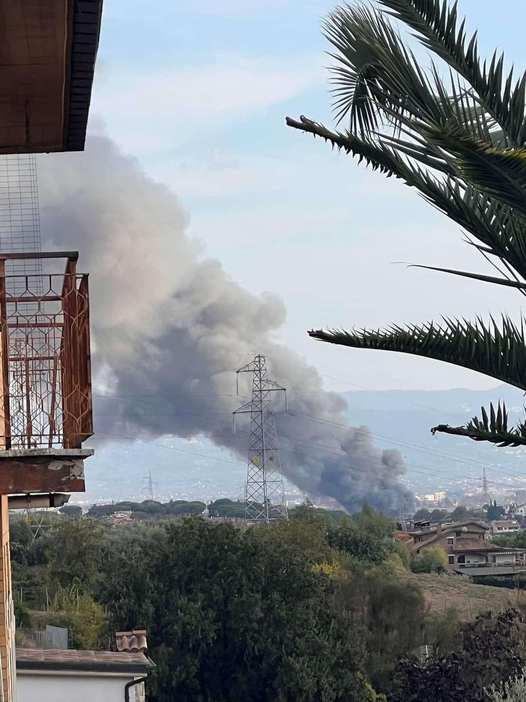 incendio guidonia