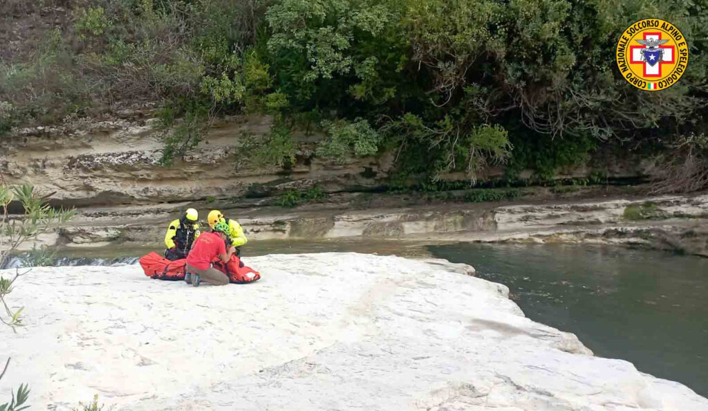 intervento soccorso alpino Cavagrande