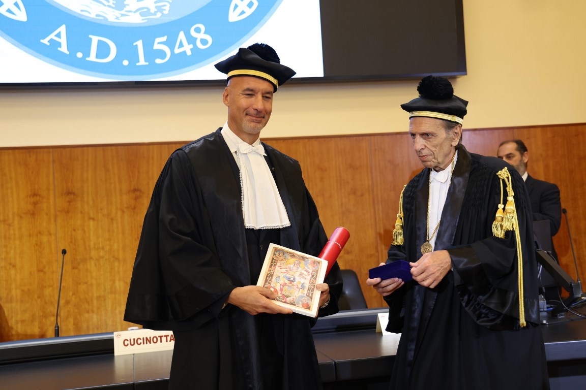 laurea honoris causa parmitano messina