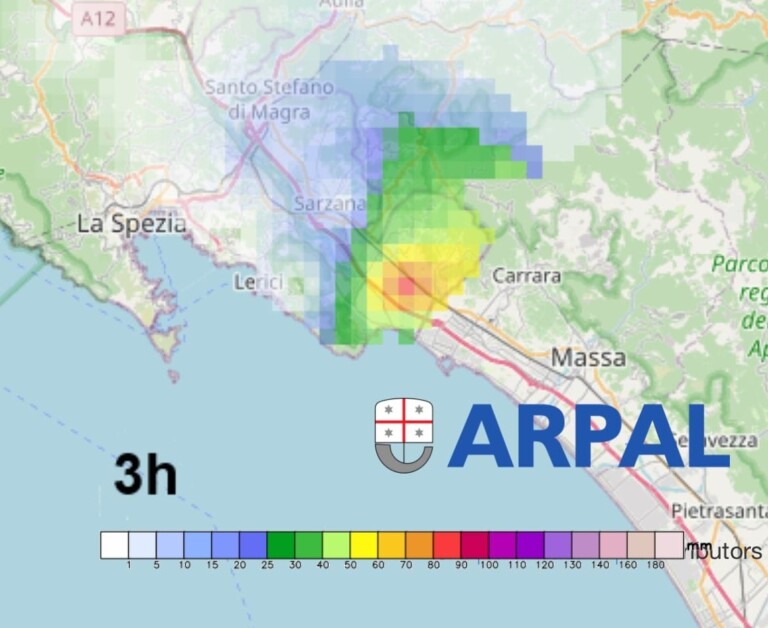 maltempo liguria castelnuovo magra