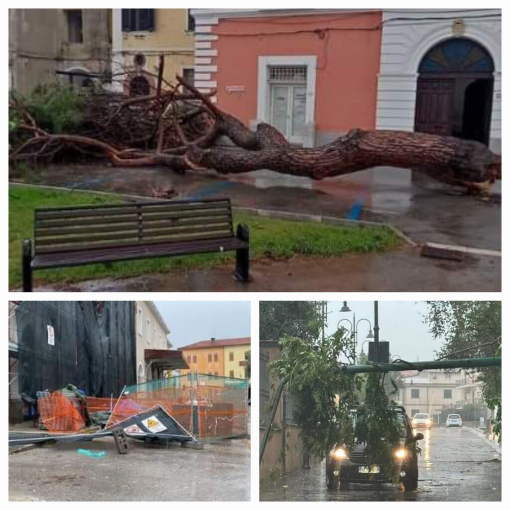 maltempo villammare campania