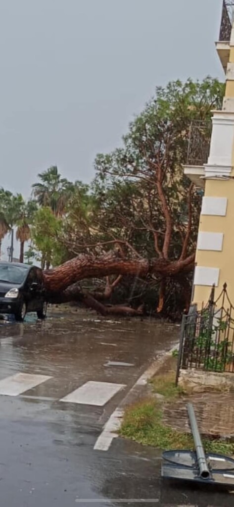 maltempo villammare campania