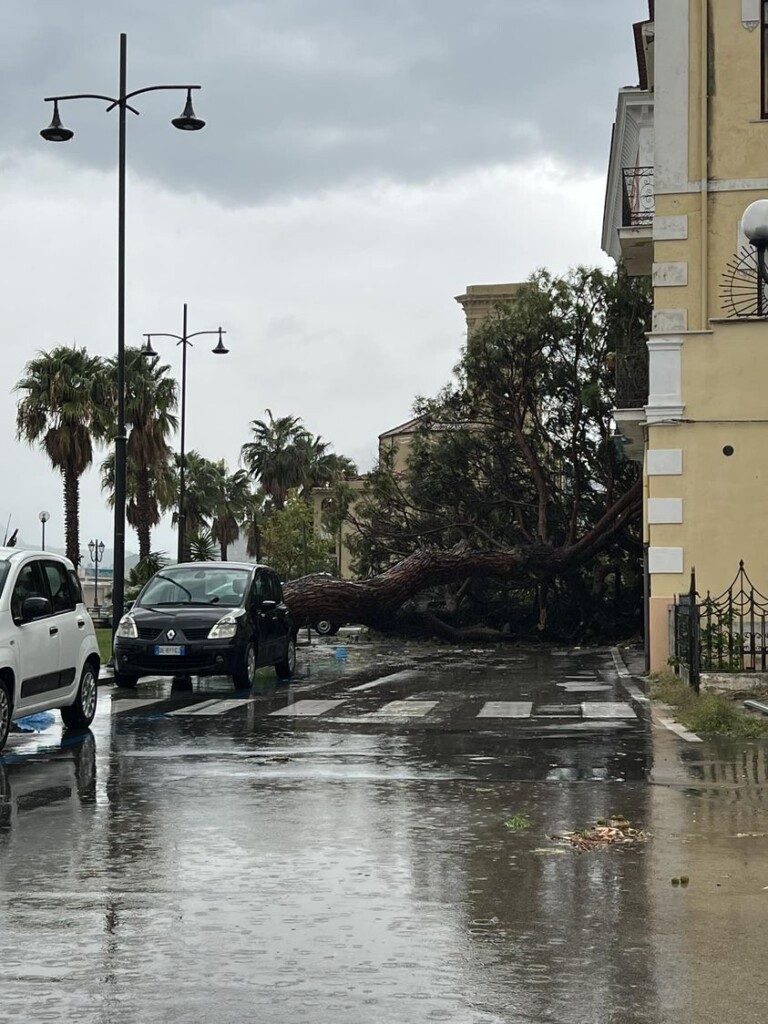 maltempo villammare campania