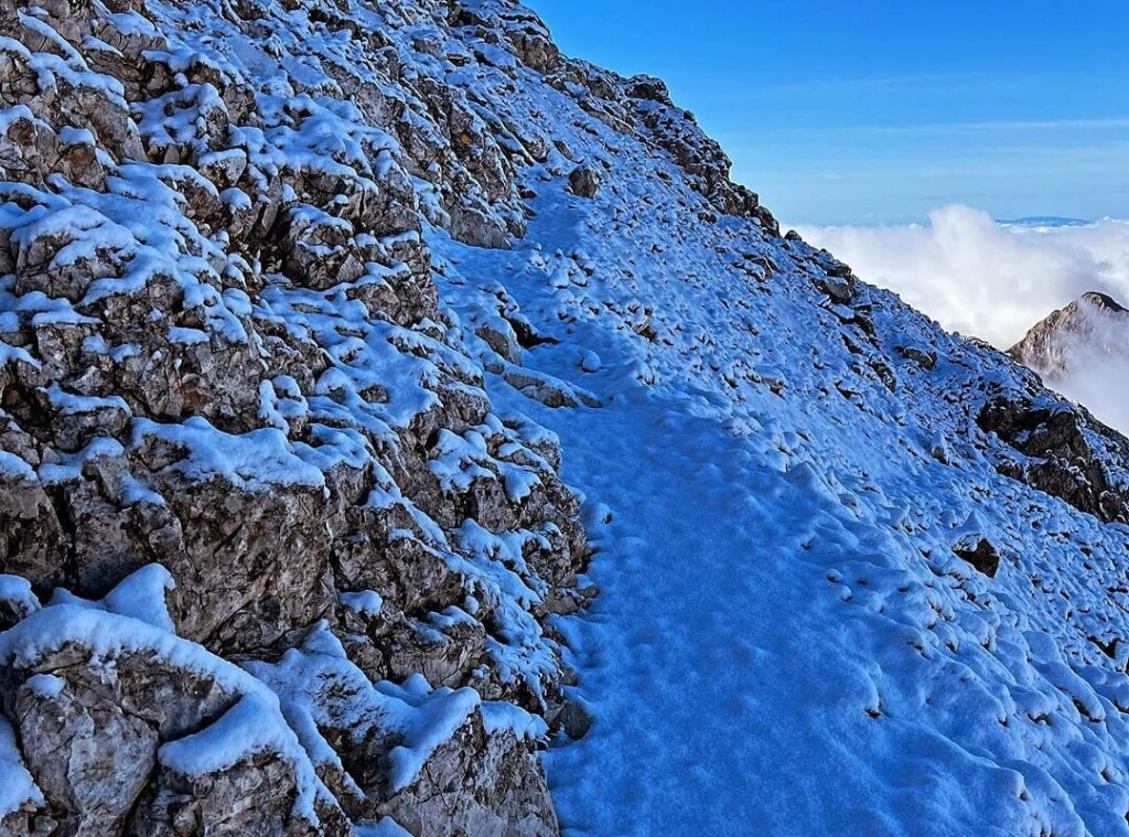 neve gran sasso abruzzo corno grande