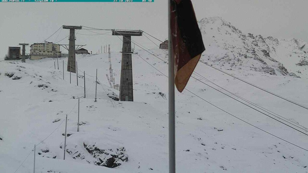 neve nevicata stelvio