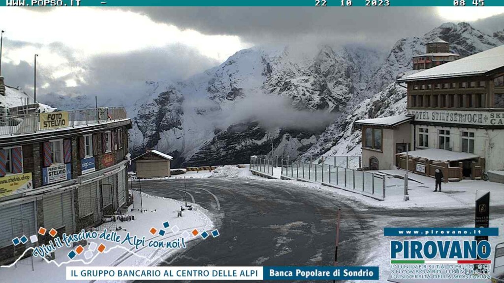 neve passo dello stelvio