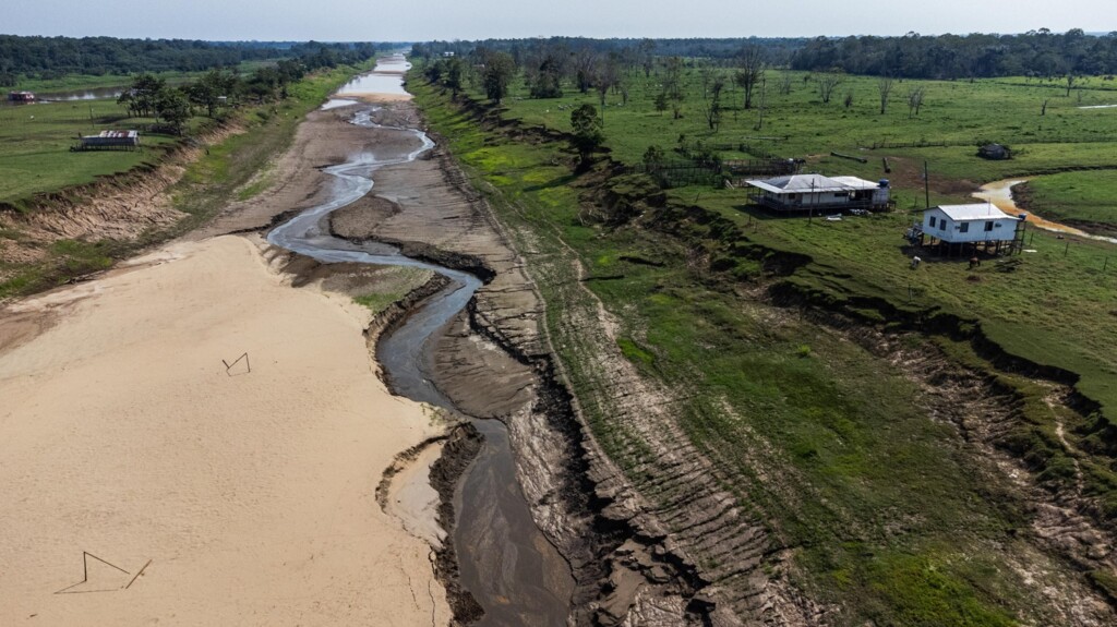 siccità amazonas brasile