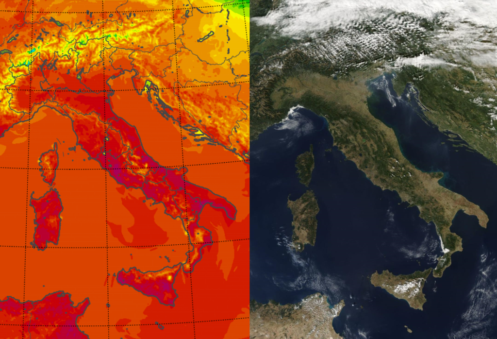 temperature massime 9 ottobre 2023