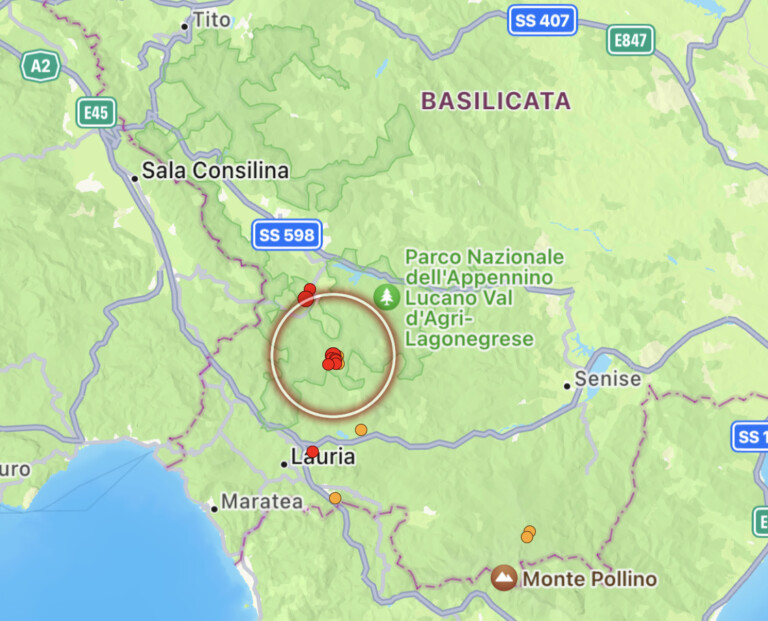 terremoto castelsaraceno