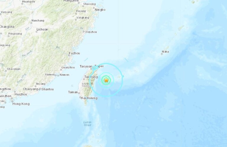 terremoto giappone taiwan