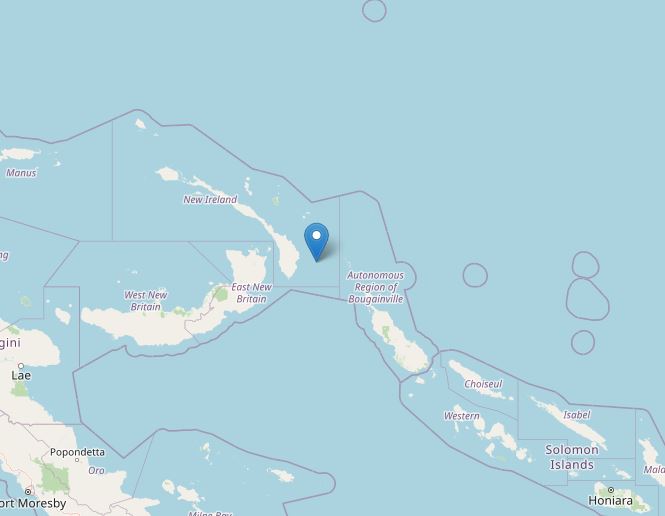 terremoto papua nuova guinea