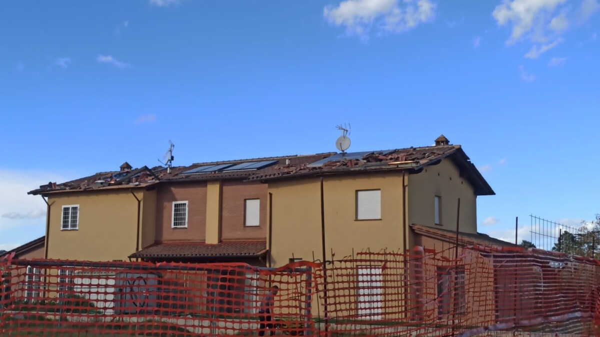 tornado Sant'Angelo di Celle umbria