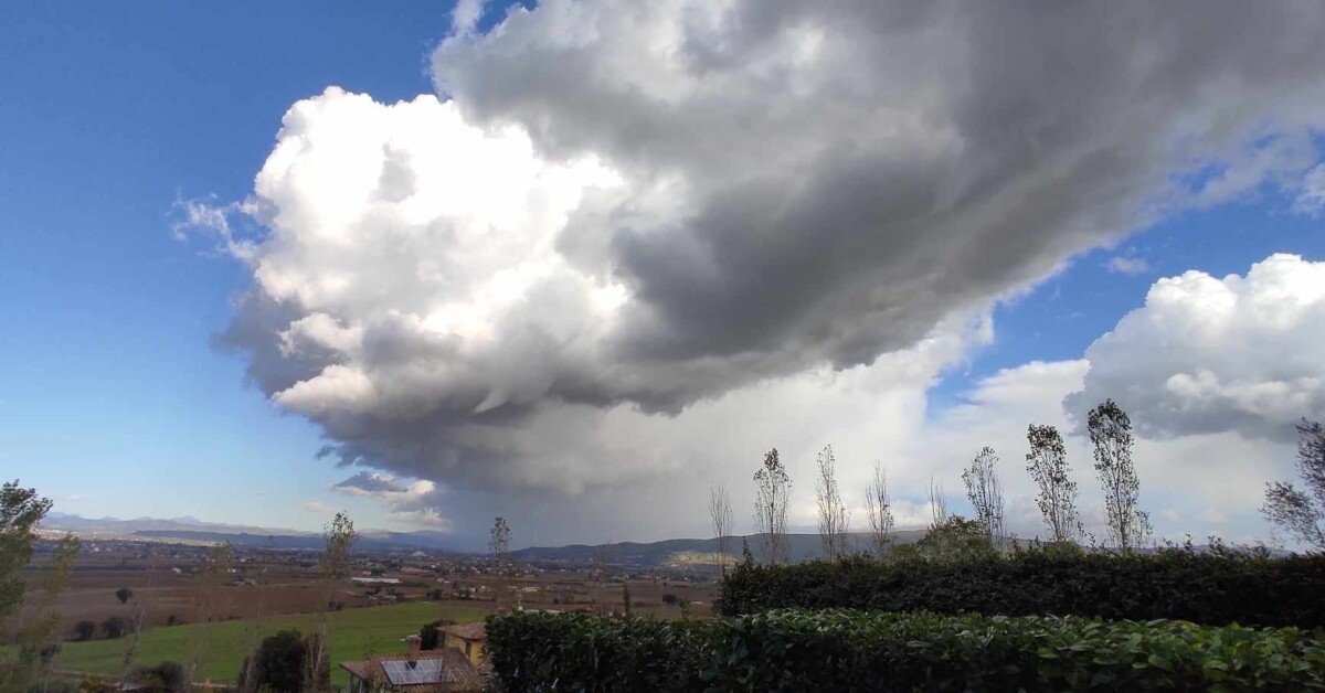 tornado Sant'Angelo di Celle umbria