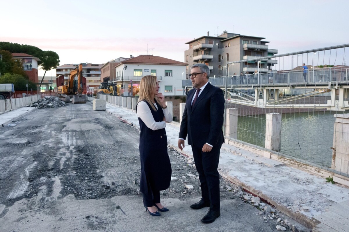 visita meloni senigallia