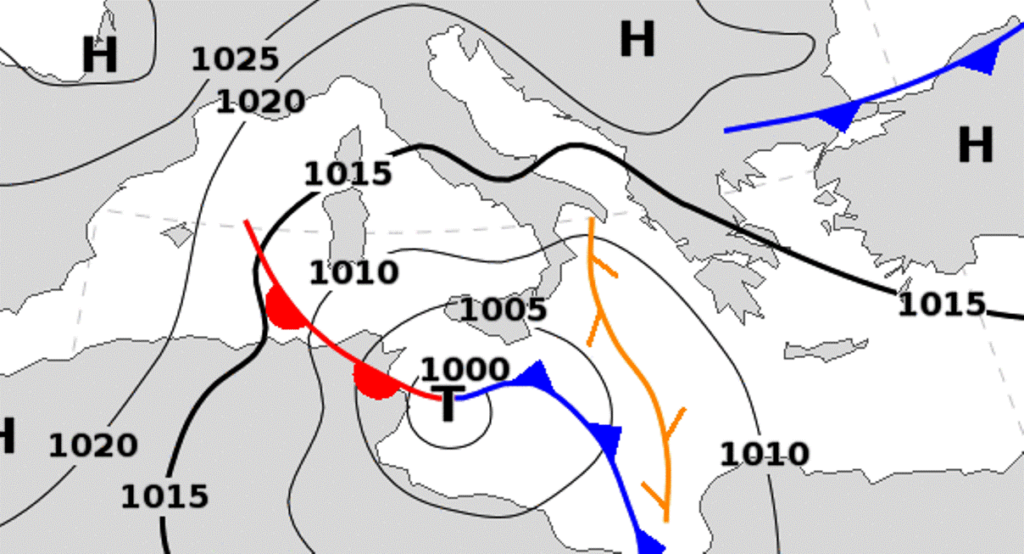 allerta meteo giovedì 23 novembre 2023