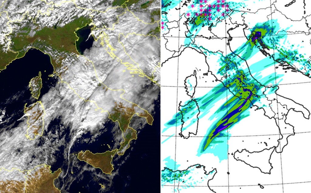 allerta meteo italia maltempo 7 novembre 2023