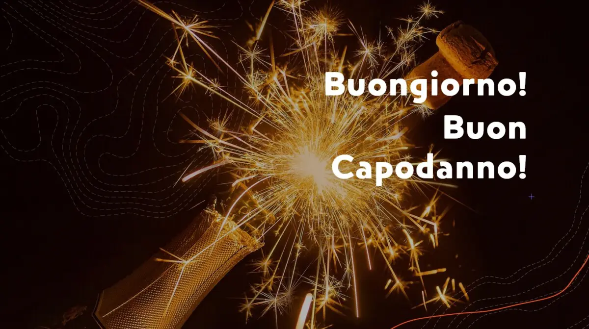 buongiorno buon capodanno