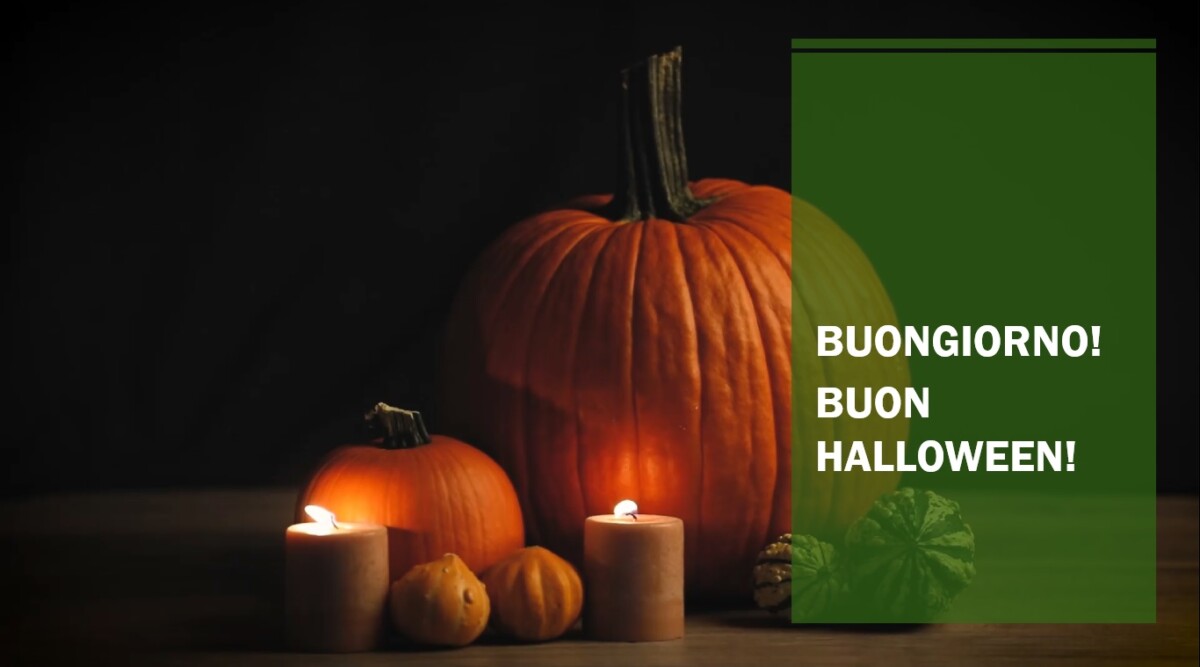 buongiorno buon halloween