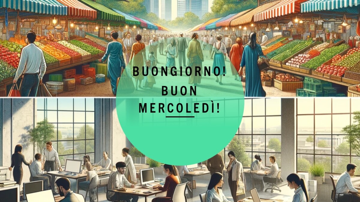 buongiorno buon mercoledì