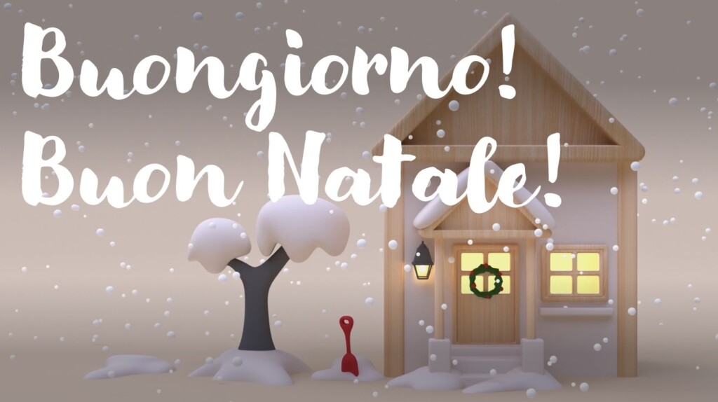 buongiorno buon natale