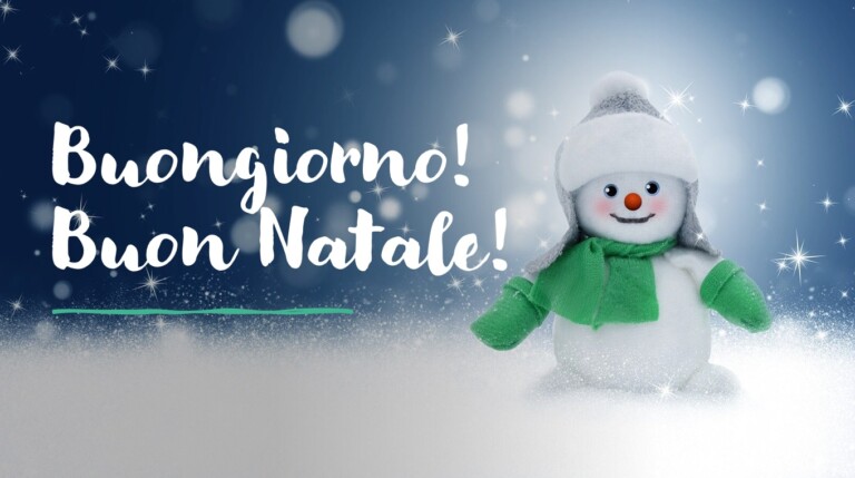 buongiorno buon natale