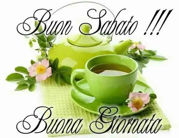 buongiorno buon sabato