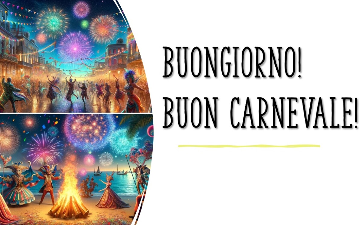 buongiorno carnevale