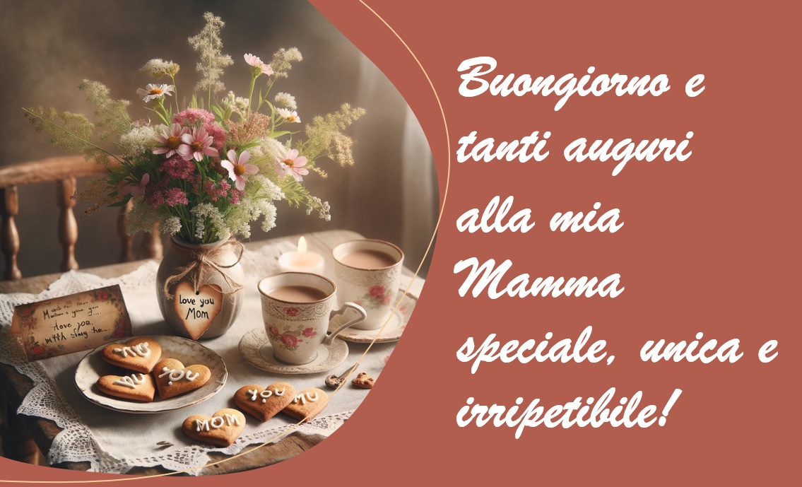 buongiorno festa della mamma