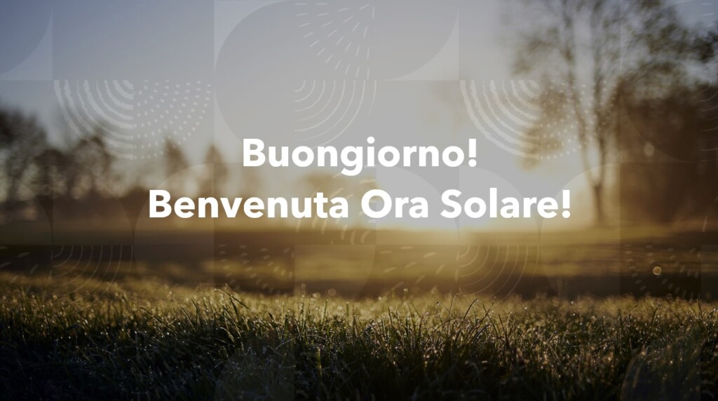 buongiorno ora solare