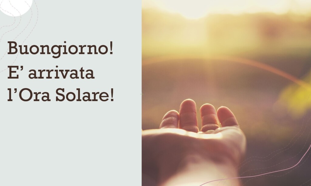 buongiorno ora solare