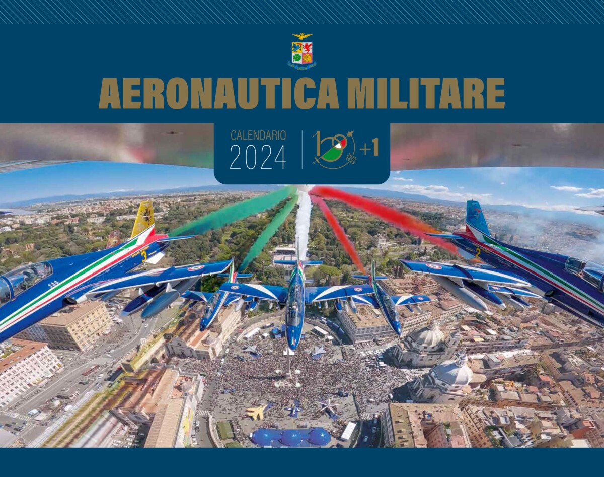 Aeronautica Militare “100+1” anni raccontati nel Calendario 2024 FOTO