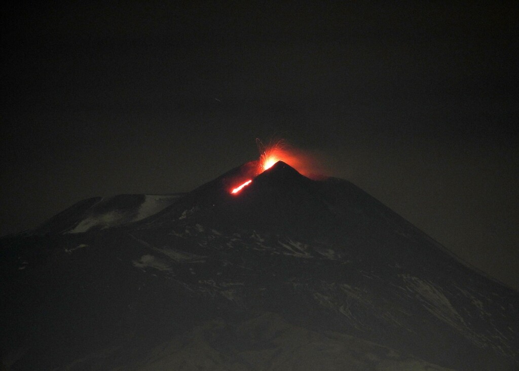 eruzione Etna (